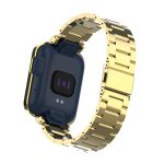 For Xiaomi Mi Watch Lite / Redmi Watch Three-Bead Metal Watchband(Gold) - Image 4