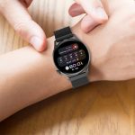 For Huawei Watch GT 3 Pro 43mm Milan Steel Watch Band(Black) - Image 3