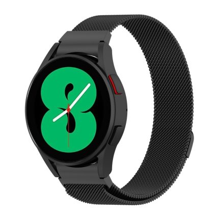 For Samsung Galaxy Watch 5 Pro 45mm Milanese Watch Band(Black)