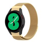 For Samsung Galaxy Watch 5 Pro 45mm Milanese Watch Band(Gold)