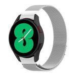 For Samsung Galaxy Watch 5 Pro 45mm Milanese Watch Band(Silver)