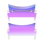 For Samsung Galaxy Watch 5 / Watch 5 Pro / Watch 4 / Watch 4 Classic 1 Pair Universal Metal Watch Band Connectors(Colorful) - Image 2