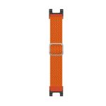 For Amazfit T-Rex / T-Rex Pro / Ares Adjustable Buckle Braided Nylon Watch Band (Orange) - Image 2