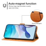 For Motorola Moto G53 Leather Phone Case(Brown) - Image 4