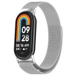 For Xiaomi Mi Band 8 Milanese Metal Watch Band(Silver