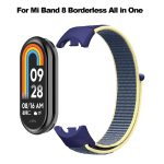 For Xiaomi Mi Band 8 Loop Nylon Replacement Watch Band(Bright Yellow) - Image 2
