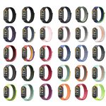 For Xiaomi Mi Band 8 Loop Nylon Replacement Watch Band(Blue Sea Color) - Image 3