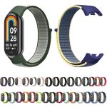For Xiaomi Mi Band 8 Loop Nylon Replacement Watch Band(Anchor Gray) - Image 4