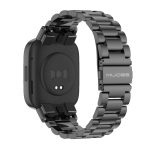 For Redmi Watch 3 Mijobs Three-Bead Metal Stainless Steel Watch Band(Black) - Image 5