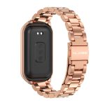 For Redmi Band 2 Mijobs Metal Shell + Three-Bead Stainless Steel Watch Band(Rose Gold) - Image 6