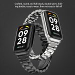 For Redmi Band 2 Mijobs Metal Shell + Three-Bead Stainless Steel Watch Band(Silver) - Image 4