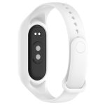 For Xiaomi Mi Band 8 Integrated Silicone Replacement Watch Band(White) - Image 2
