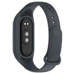 For Xiaomi Mi Band 8 Integrated Silicone Replacement Watch Band(Platinum Gray) - Image 2