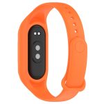 For Xiaomi Mi Band 8 Integrated Silicone Replacement Watch Band(Orange) - Image 2