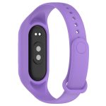 For Xiaomi Mi Band 8 Integrated Silicone Replacement Watch Band(Purple) - Image 2