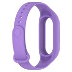 For Xiaomi Mi Band 8 Integrated Silicone Replacement Watch Band(Purple) - Image 3