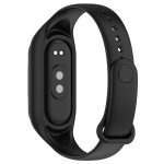 For Xiaomi Mi Band 8 Integrated Silicone Replacement Watch Band(Black) - Image 2