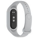 For Xiaomi Mi Band 8 Integrated Silicone Replacement Watch Band(Grey) - Image 2