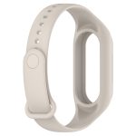 For Xiaomi Mi Band 8 Integrated Silicone Replacement Watch Band(Creamy White) - Image 3