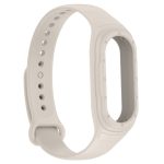 For Xiaomi Mi Band 8 Integrated Silicone Replacement Watch Band(Creamy White) - Image 4