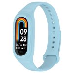 For Xiaomi Mi Band 8 Integrated Silicone Replacement Watch Band(Blue)