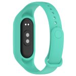 For Xiaomi Mi Band 8 Integrated Silicone Replacement Watch Band(Teal) - Image 2