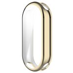 For Xiaomi Mi Band 8 Full Coverage TPU Electroplating Watch Protective Case(Light Gold) - Image 2