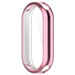 For Xiaomi Mi Band 8 Full Coverage TPU Electroplating Watch Protective Case(Pink) - Image 5