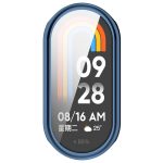 For Xiaomi Mi Band 8 Full Coverage TPU Electroplating Watch Protective Case(Blue)