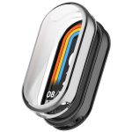 For Xiaomi Mi Band 8 Full Coverage TPU Electroplating Watch Protective Case(Silver) - Image 2