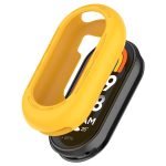 For Xiaomi Mi Band 8 Pure Color Silicone Watch Protective Case(Yellow) - Image 2
