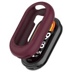 For Xiaomi Mi Band 8 Pure Color Silicone Watch Protective Case(Wine Red) - Image 2