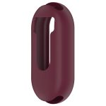 For Xiaomi Mi Band 8 Pure Color Silicone Watch Protective Case(Wine Red) - Image 4