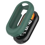 For Xiaomi Mi Band 8 Pure Color Silicone Watch Protective Case(Dark Green) - Image 2