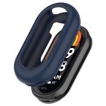 For Xiaomi Mi Band 8 Pure Color Silicone Watch Protective Case(Midnight Blue) - Image 2