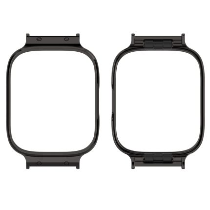 For Redmi Watch 3 Lite / Watch 3 Active Metal Watch Protective Frame  ΜΑΥΡΟ