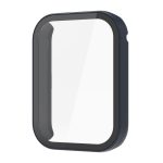 For Xiaomi Mi Band 8 Pro PC + Tempered Film Integrated Watch Protective Case(Midnight Blue)