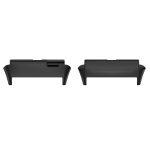 For Redmi Watch 3 Lite / Watch 3 Active 1 Pair Metal Watch Band Connector(Black) - Image 2