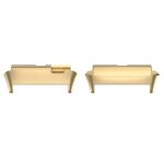 For Redmi Watch 3 Lite / Watch 3 Active 1 Pair Metal Watch Band Connector(Gold) - Image 2