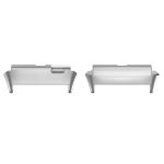 For Redmi Watch 3 Lite / Watch 3 Active 1 Pair Metal Watch Band Connector(Silver) - Image 2