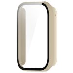 For Xiaomi Mi Band 8 Pro PC + Tempered Glass Film Integrated Watch Protective Case(Ivory White) - Image 2