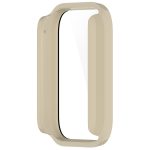 For Xiaomi Mi Band 8 Pro PC + Tempered Glass Film Integrated Watch Protective Case(Ivory White) - Image 3