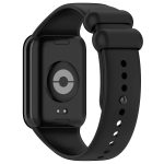 For Xiaomi Mi Band 8 Pro Solid Color Black Buckle Silicone Watch Band(Black) - Image 2