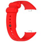 For Xiaomi Mi Band 8 Pro Solid Color Black Buckle Silicone Watch Band(Red) - Image 3