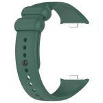 For Xiaomi Mi Band 8 Pro Solid Color Black Buckle Silicone Watch Band(Dark Green) - Image 3