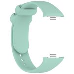 For Xiaomi Mi Band 8 Pro Solid Color Black Buckle Silicone Watch Band(Teal) - Image 4
