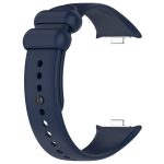For Xiaomi Mi Band 8 Pro Solid Color Black Buckle Silicone Watch Band(Midnight Blue) - Image 3