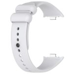 For Xiaomi Mi Band 8 Pro Solid Color Black Buckle Silicone Watch Band(Light Grey) - Image 3
