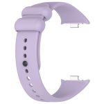 For Xiaomi Mi Band 8 Pro Solid Color Black Buckle Silicone Watch Band(Purple) - Image 3