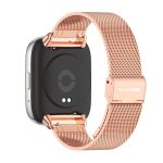 For Redmi Watch 3 Lite / Watch 3 Active Mijobs Milan Buckle Metal Watch Band(Rose Gold) - Image 4